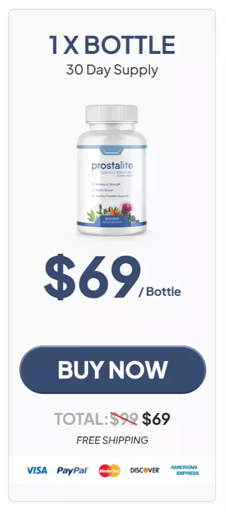 ProstaLite™ 1 bottle pricing